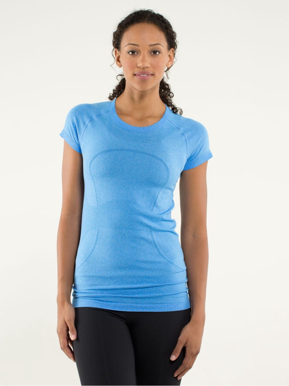 Lululemon Women’s Swiftly Tech Short Sleeve Heathered Cornflower Size 6